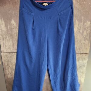 ODDY Royal Blue Wide Leg Pants